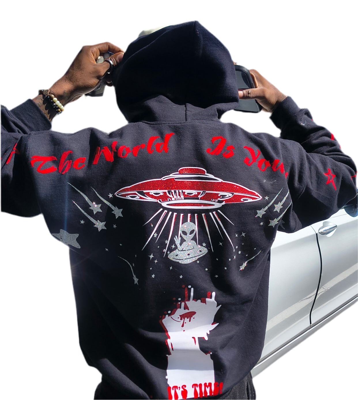 “The World Is Yours” Hoody.
