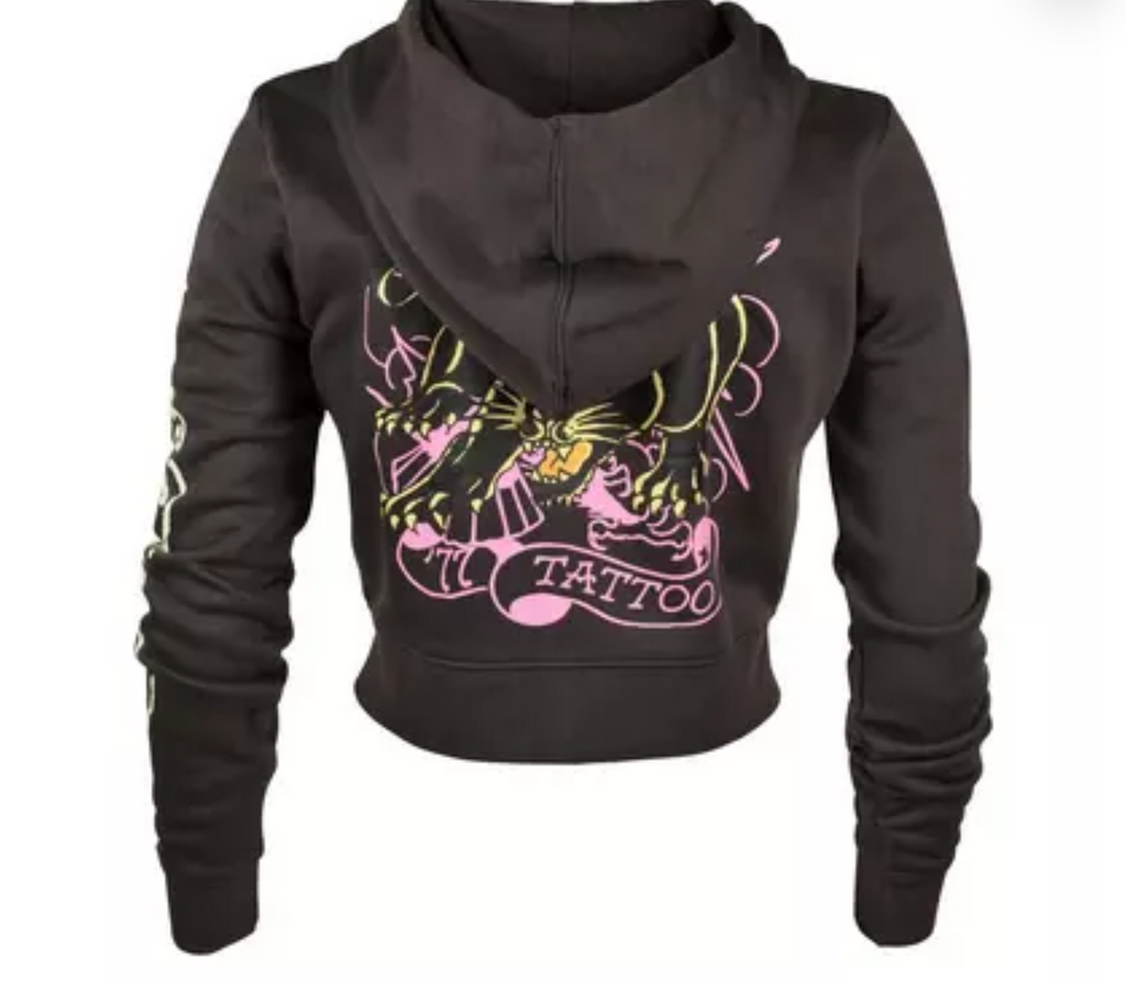 Ed Hardy Women's Full Zip Hoody