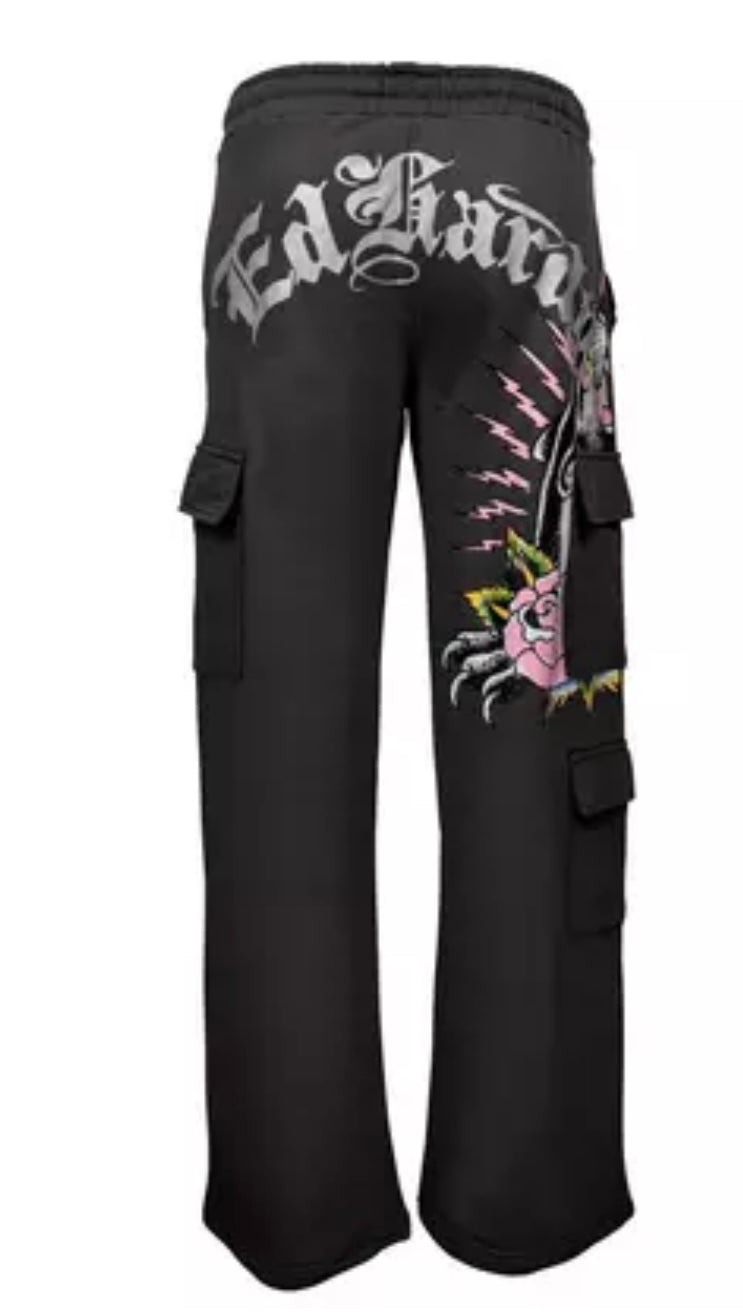 Ed Hardy Women's Sweatpants *Bottom(Grey)