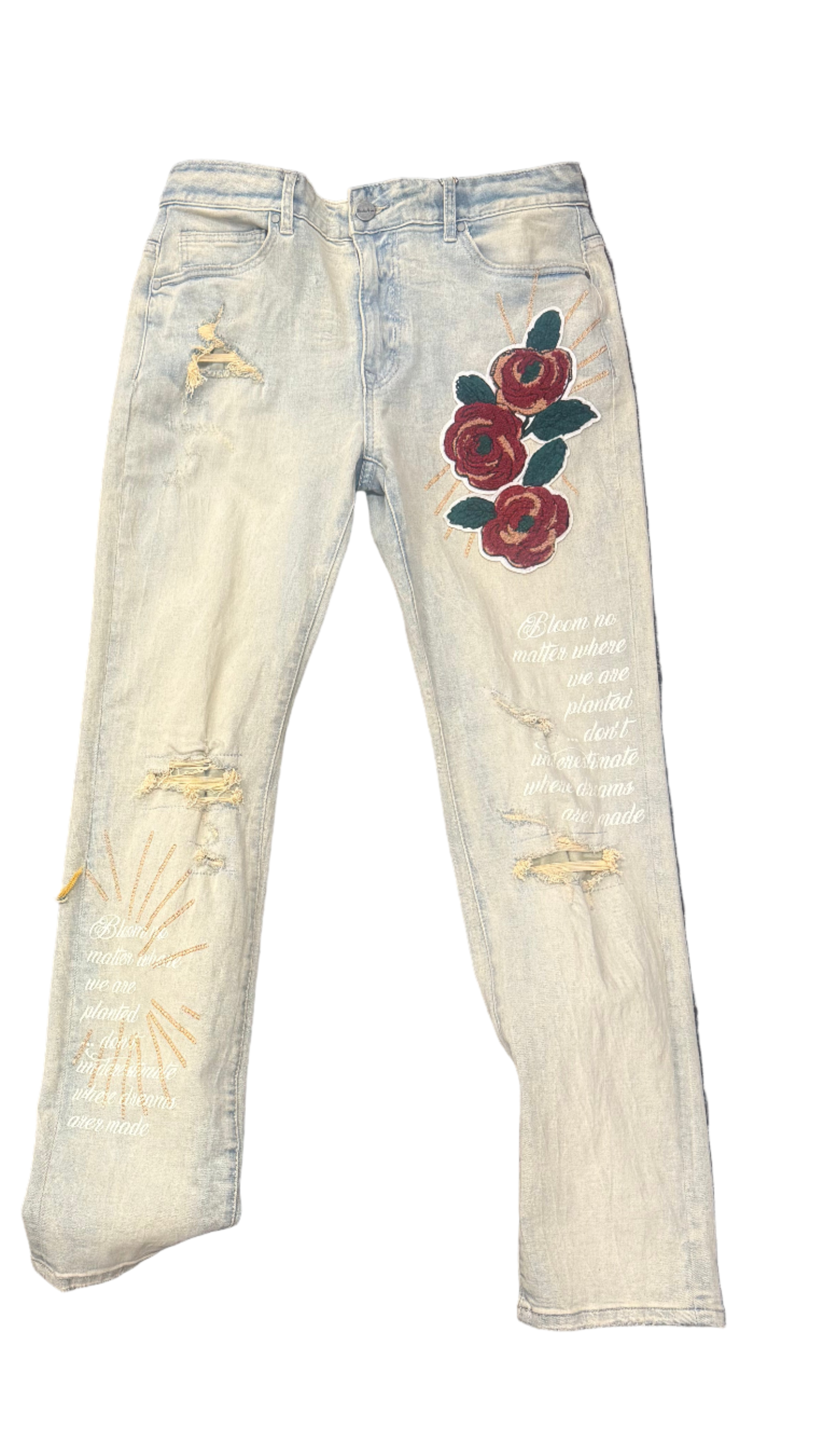 CUSTOM Distressed Jeans